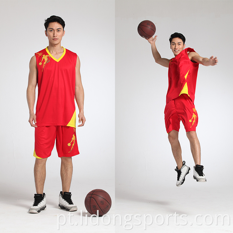 2021 Basketball personalizado Use uniformes de basquete seco rápido sublimado